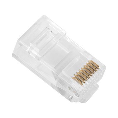 Plug RJ45 Cat6 LinkedPro by EPCOM TC6-PASS, sin blindaje (UTP)