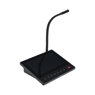 Micrófono IP Hikvision DS-QAZ1MP7G1, alimentación 12 VCD, protocolos ISUP, ISAPI
