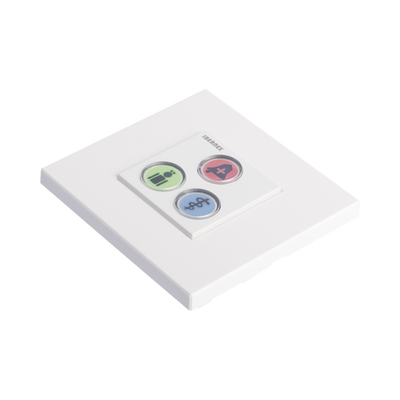 Módulo 3 botones Ibernex NX0394, voltaje nominal 12 V