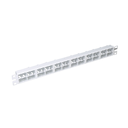 Panel de parcheo modular Panduit CPP48HDWWH, estilo plano, sin blindaje