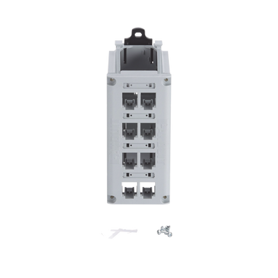 Panel de parcheo modular Panduit CDPP8RG, material policarbonato UL94V-0