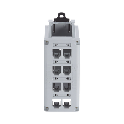 Panel de parcheo blindado Panduit CDPP8RG-S, color gris, altura 117 mm