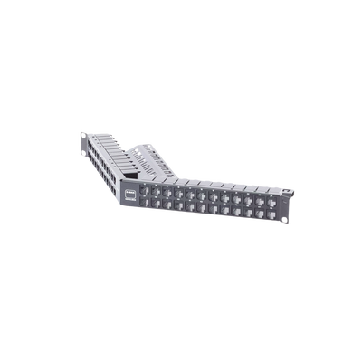 Patch panel Siemon Z6AS-PNLA-U48K, tamaño en rack 1U (44.2 mm)