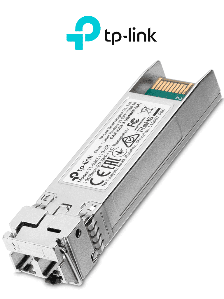 Transceptor SFP+ TP-Link TL-SM5110-SR, diagnóstico DDM conforme a SFP+ MSA