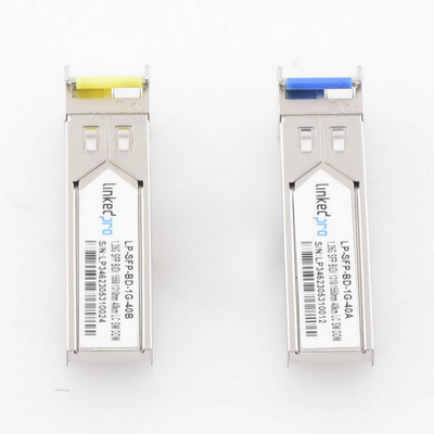 Transceptor SFP LinkedPro by EPCOM LP-SFP-BD-1G-40, contenido 2 piezas