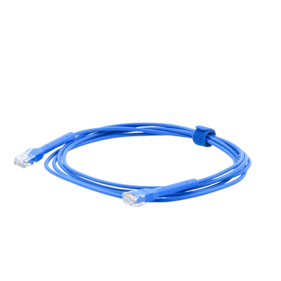 Cable de red Ubiquiti UniFi UC-PATCH-2M-RJ45-BL, conector RJ45 flexible