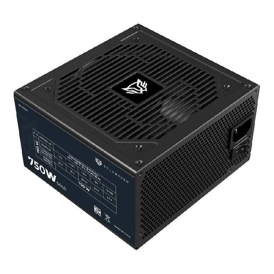 Fuente de poder Balam Rush BR-937665, conector CPU 4+4 pin, conectores PCI-E 6+2 pin