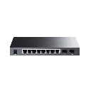 Switch PoE TP-Link TL-SG2210P, ranuras SFP 2 Gigabit, administración omada SDN centralizada