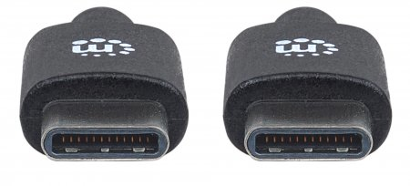 Cable USB-C a USB-C Manhattan, conector 1 USB-C macho, conector 2 USB-C macho