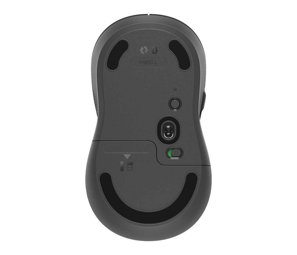 Mouse inalámbrico Logitech M650, sensor óptico de 2000 DPI, botones 5 (2 laterales programables)