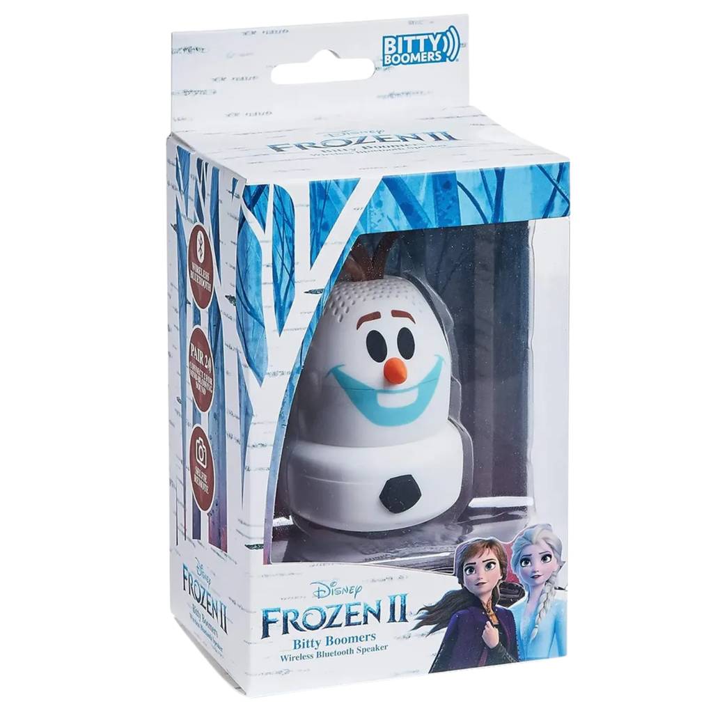 Bocina Bluetooth Bitty Boomers BITTYGLOOLAF/NEW, carga micro USB