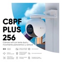 Cámara Wi-Fi PT EZVIZ C8PF, largo 15.4 cm, altura 11.6 cm, profundidad 16.4 cm