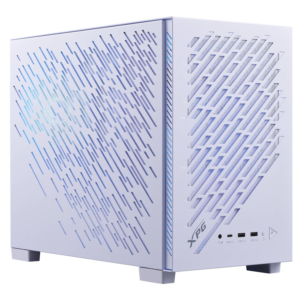 Gabinete XPG VALORAIRNANOMAA-WHCWW, material acero SPCC, dimensiones 357 x 220 x 436 mm