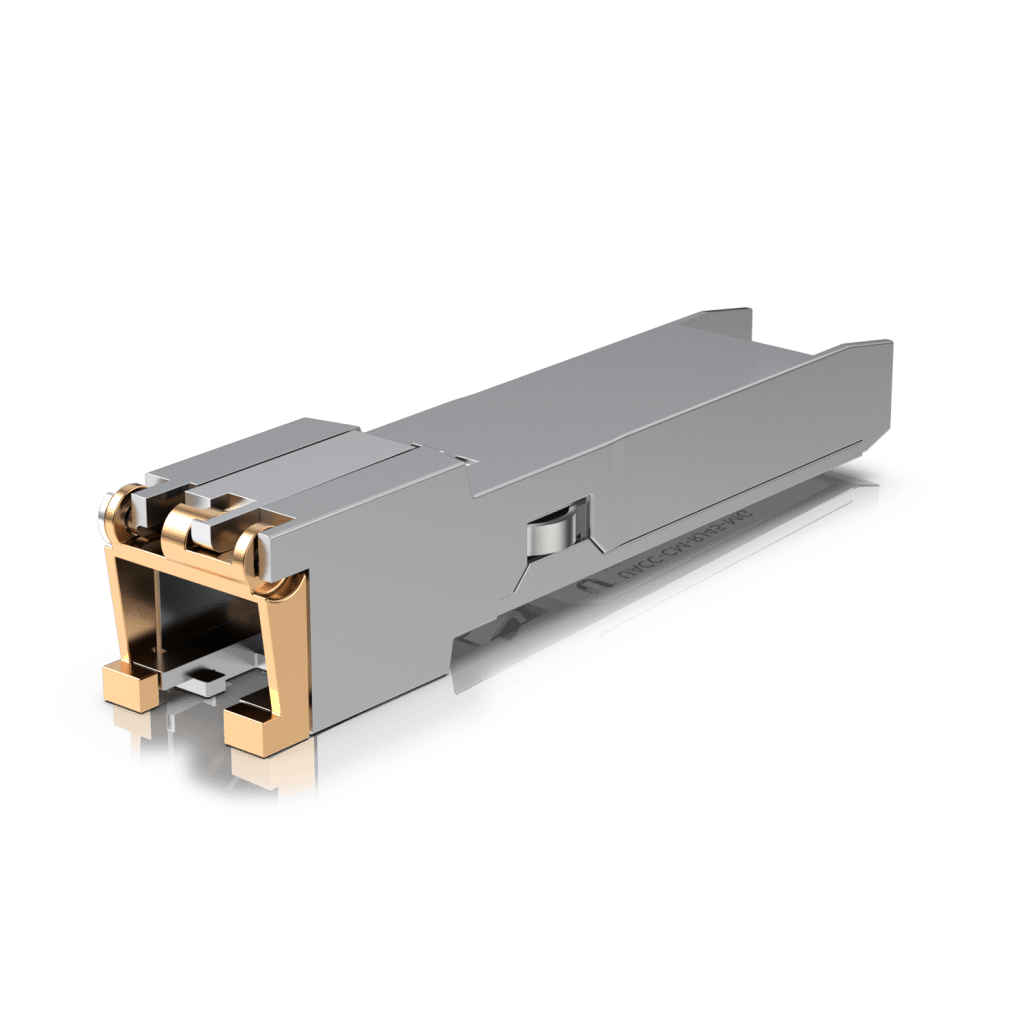 Transceptor SFP+ Ubiquiti UACC-CM-RJ45-MG, contenido 1 pieza