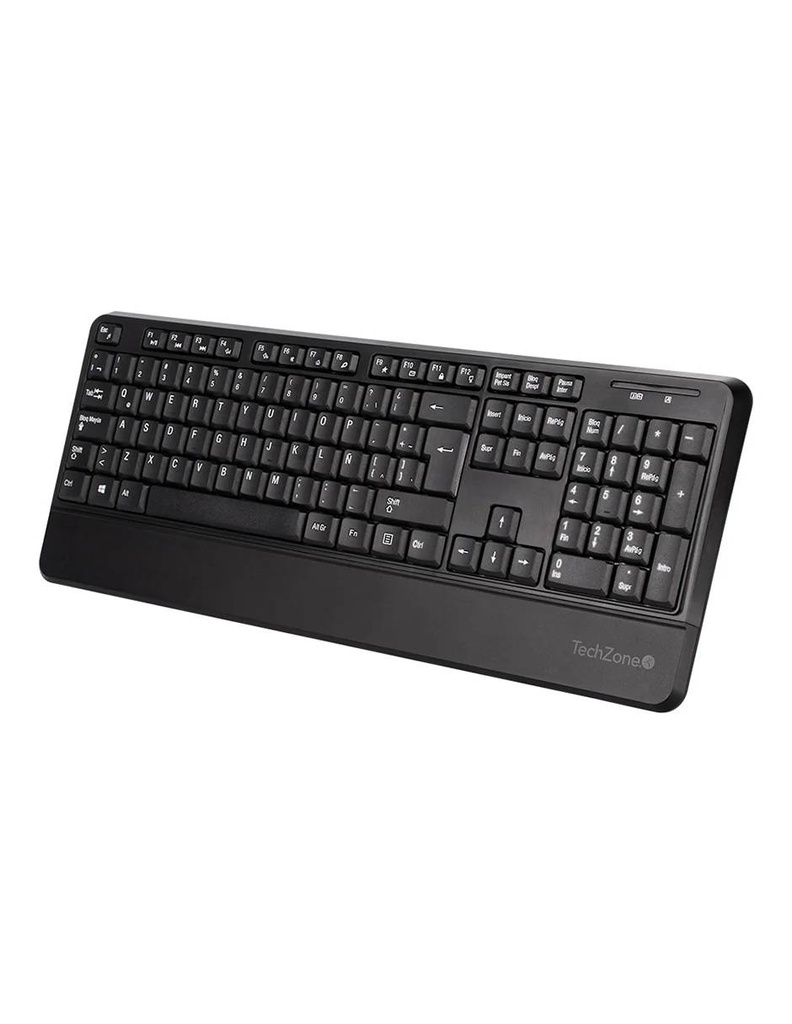 Kit teclado y mouse TechZone TZCOMBINA07, botones del mouse 3 botones