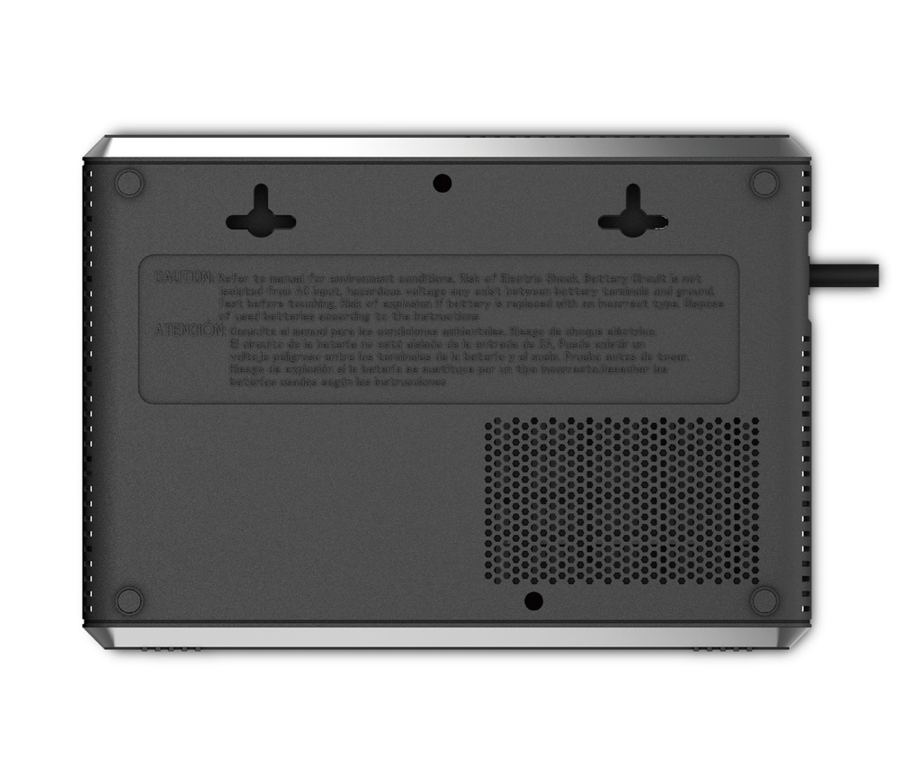 UPS no break CDP Chicago Digital Power RUPR604, forma de onda senoidal simulada