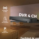 Kit CCTV Hikvision HIK5MPSLQ-KIT(B)4CCC3, material externo plástico