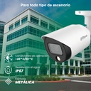 Kit CCTV Dahua XVR1B08H-I, material externo metal, lugares de montaje techo