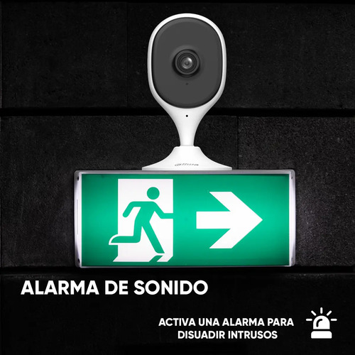 Kit Cámara WiFi Dahua DH-C5A, potencia 2.75 W, conectividad Wi-Fi,Bluetooth