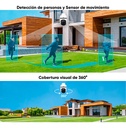 Kit cámara WiFi 360° TP-Link Tapo C500, distancia de alcance 30 m