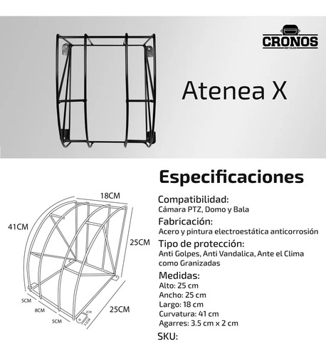 Kit Cámara WiFi PT Dahua SD2A500HB-GN-AW-PV-S2, lugares de montaje pared