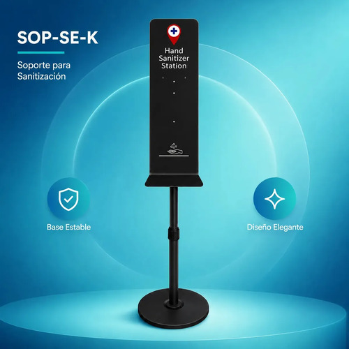 Soporte de Piso Cronos Genérica K9-PRO, altura 150 cm (fija)