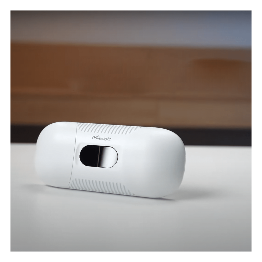 Contador de personas Milesight VS135P, comunicación PoE / Ethernet
