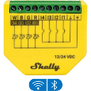 Controlador LED RGBW Shelly SHELLYPLUSRGBWPM, canales 4, conectividad WiFi 2.4 GHz y Bluetooth