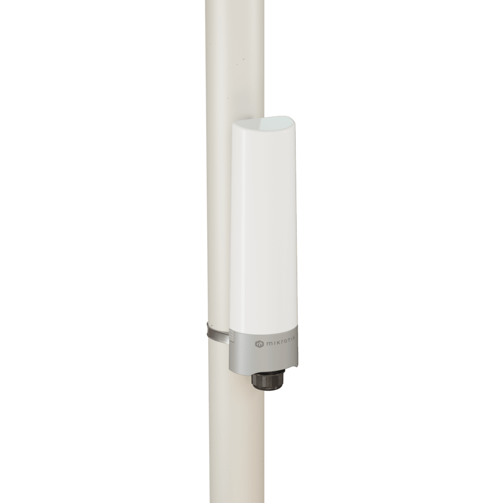 Extensor PoE MikroTik GPER14I, administración SwOS Lite con VLAN