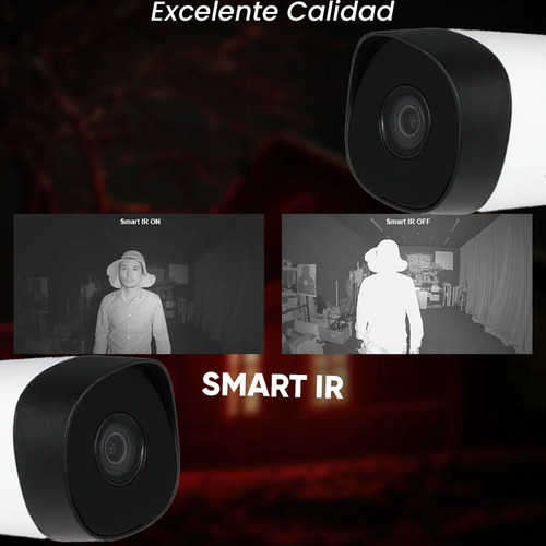 Cámara bala Dahua DH-HAC-B1A11, tipo de sensor de imagen sensor CMOS de 2 MP