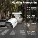 Kit Dahua B1A21N-MED-CC, largo 6.9 cm, altura 7 cm, profundidad 14.6 cm