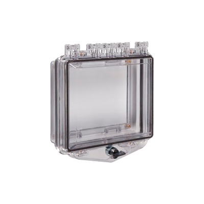 Caja protectora STI STI-7511C, material policarbonato resistente