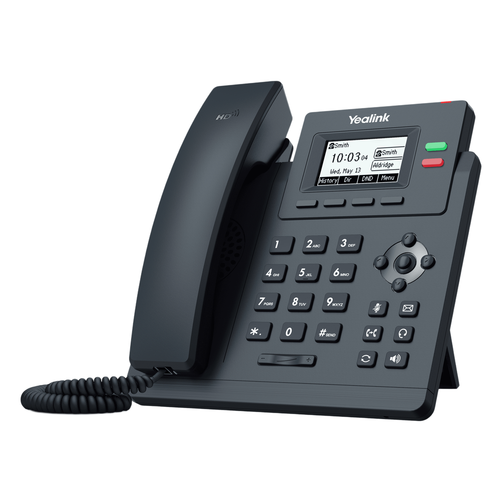 Teléfono IP Yealink SIP-T31P, alimentación PoE IEEE 802.3af, Clase 1