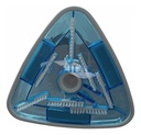 Barredora Triangular para Alberca Panda 012-001-A-007, altura 15 cm