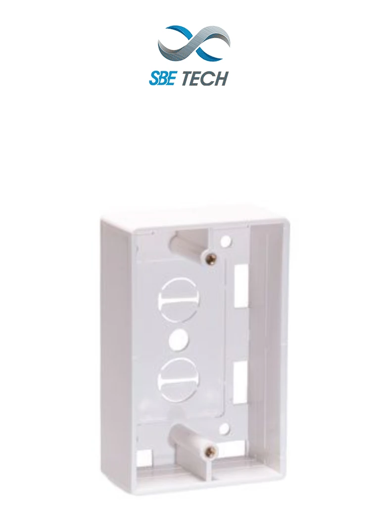 Caja universal PVC SBE Tech SBE-CUNIV2, material PVC blanco reforzado