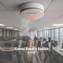 Detector de Humo Dahua HY-SA30A-R8, norma EN 14604:2005+AC:2008