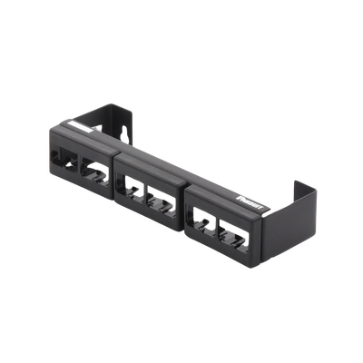 Panel de parcheo Panduit CWPP12WBL, estilo plano, tipo de módulo Mini-Com