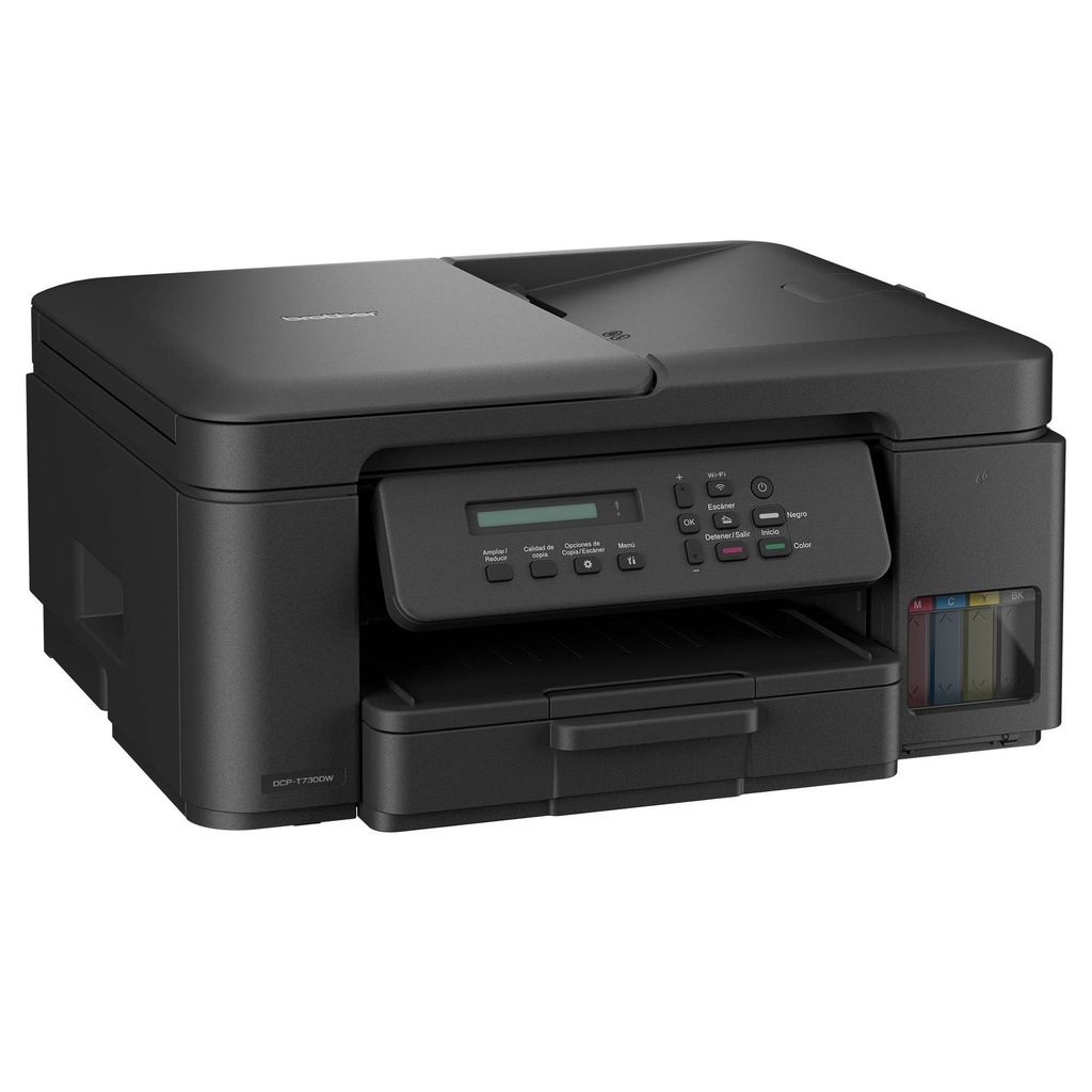 Multifuncional tinta continua Brother DCPT730DW, impresión dúplex automática