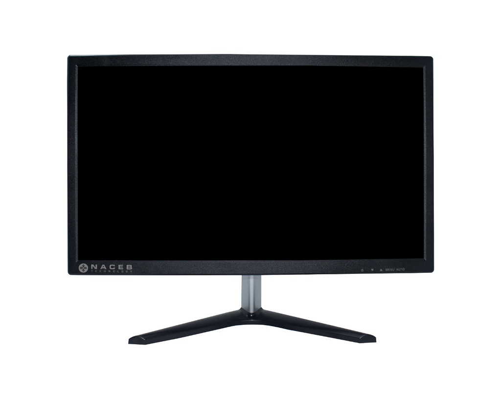 Monitor Naceb NA-627, Technology 19.5" 1440x900 HDMI VGA, color negro