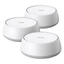 Sistema mesh WiFi 7 TP-Link Deco DECO-BE25-3PACK, 2 puertos 2.5G WAN/LAN por unidad, MLO Multi-Link Operation