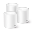 Sistema mesh Wi-Fi 6 TP-Link Deco DECOX10-3PACK, antenas 2 internas por nodo, gestión app Deco (iOS y Android)