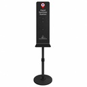 Soporte de Piso Cronos Genérica K9-PRO, para 150 cm Negro, color negro