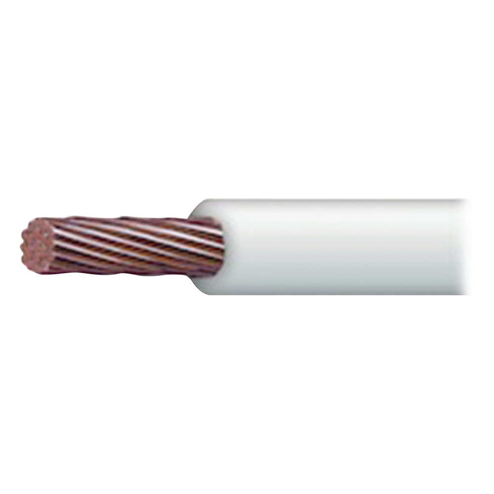 Cable eléctrico Indiana SLY-328-WHT/100, 18 AWG blanco, color blanco