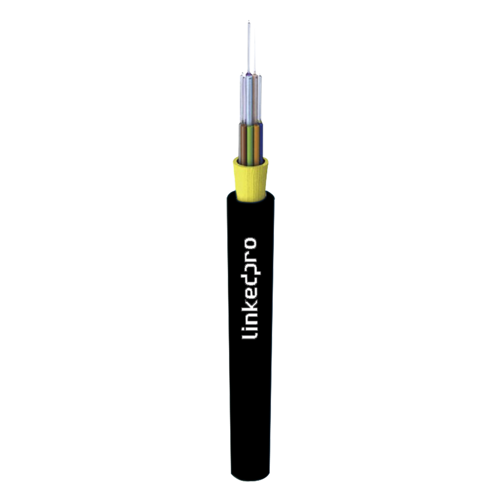 Cable fibra óptica LinkedPro by EPCOM LP-IOC-OM3-R-06, forro OFNR riser / LSZH con protección UV