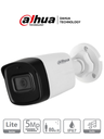 Cámara bala HDCVI Dahua HAC-HFW1500TL-A-28, grado de protección IP67, audio micrófono integrado (solo HD-CVI)
