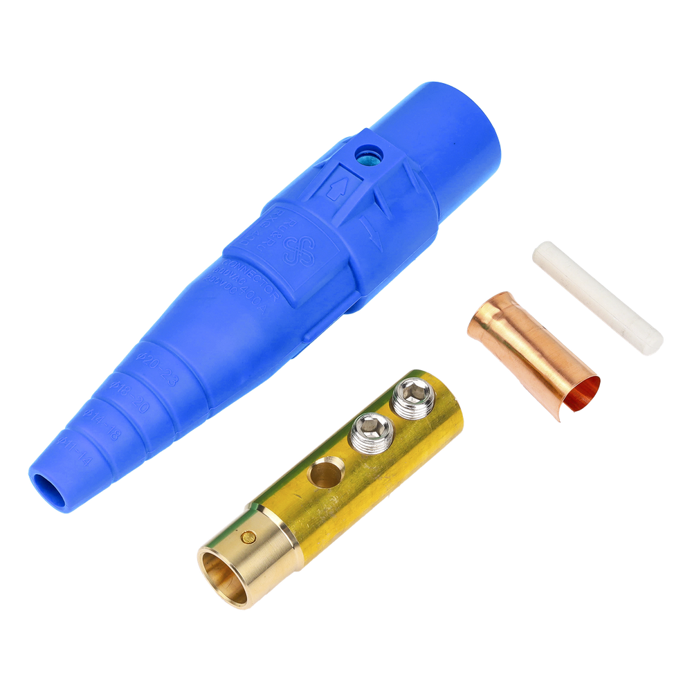 Conector Camlock EPCOM ProAudio EPCAMLOCK400AFBLUE, hembra azul, color azul