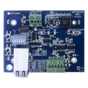 Convertidor RS232 a TCP/IP Keyscan-Dormakaba NETCOM2, dimensiones 77 x 99 mm, alimentación 12 Vcc, 270 mA