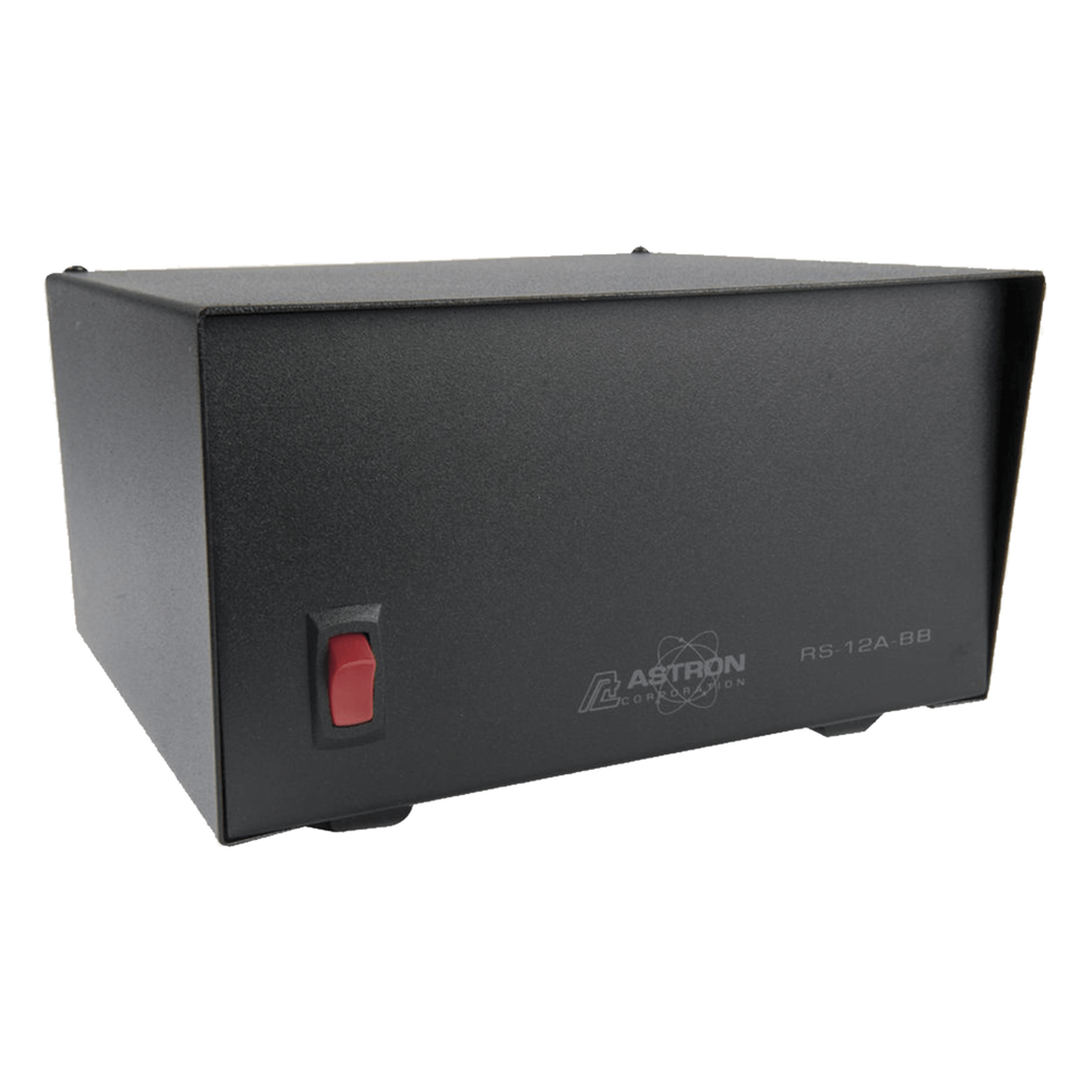 Fuente de poder Astron RS-12ABB, Vcc 12A regulada, dimensiones 20.6 x 12 x 23 cm