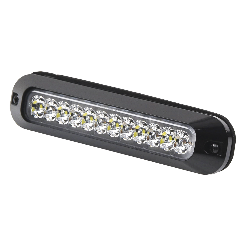 Luz perimetral Ecco ED3755-RC, 12 LEDs rojo/claro, color rojo / claro