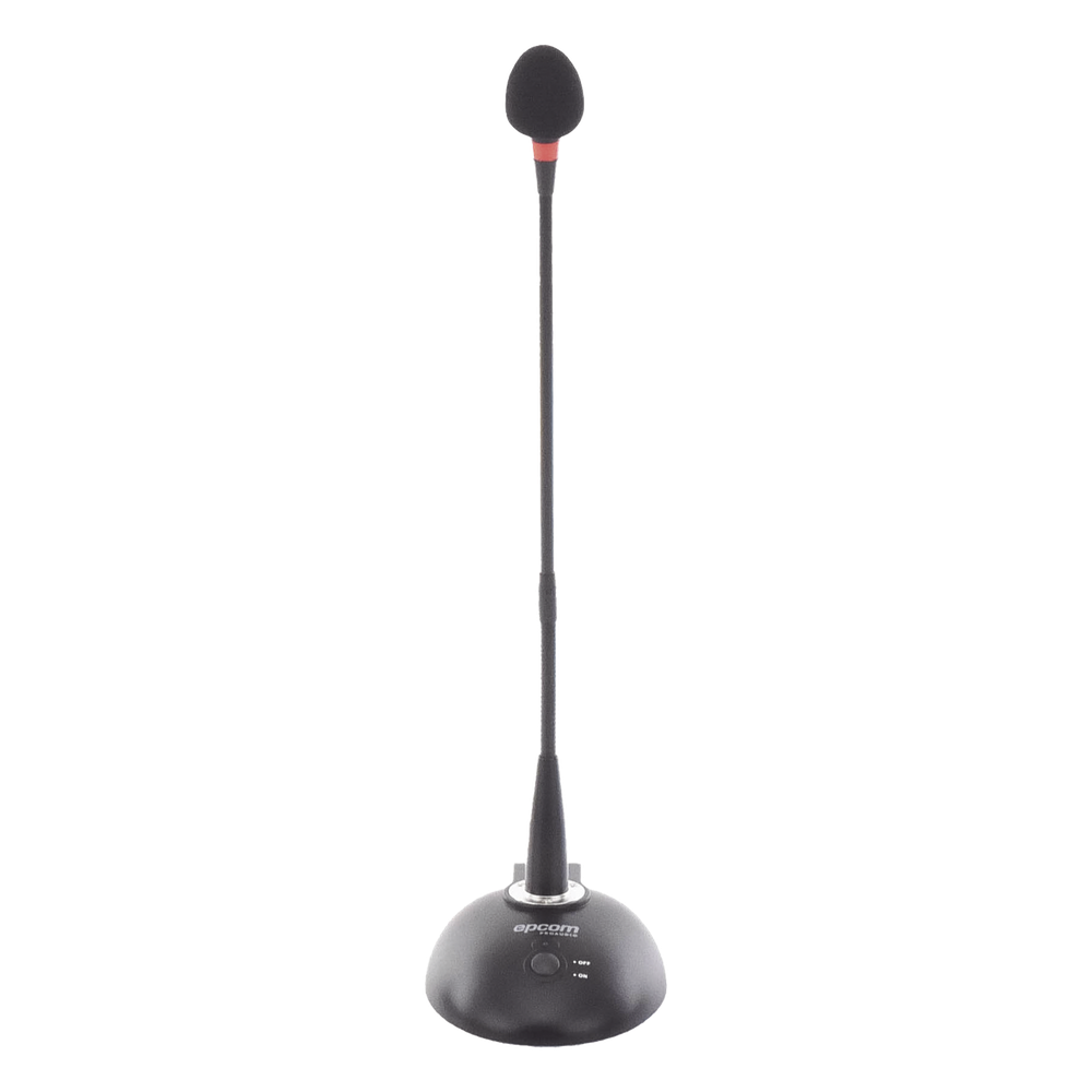 Micrófono cuello de ganso EPCOM ProAudio EP-338, alimentación phantom Power +48V, salida balanceada XLR